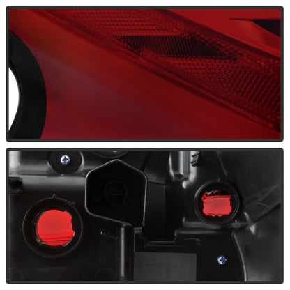 xTune 16-18 Nissan Altima 4DR OEM Tail Light - Red Smoke (ALT-JH-NA16-4D-RSM) SPYDER