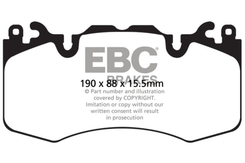 EBC BlueStuff Front Brake Pads - DP52064NDX EBC