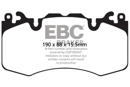 EBC BlueStuff Front Brake Pads - DP52064NDX EBC