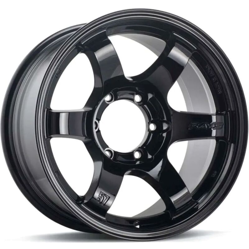 Gram Lights 57DR-X 17X8.5 -10 6-139.7 Glossy Black