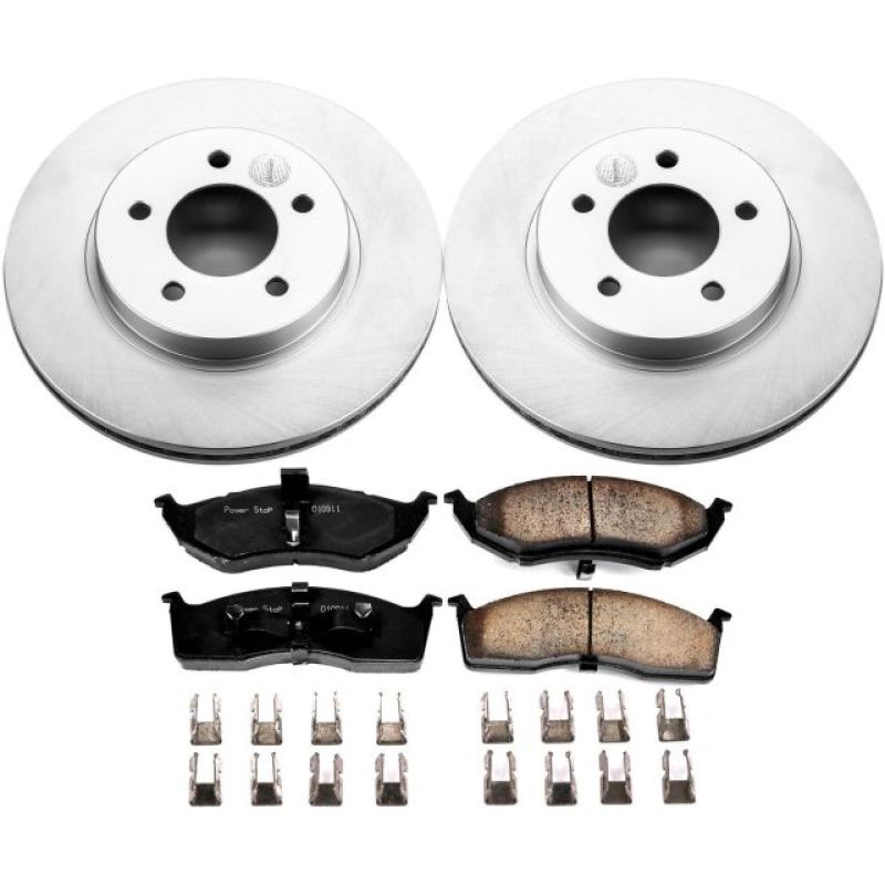 Power Stop 99-04 Chrysler 300M Front Z17 Evolution Geomet Coated Brake Kit PowerStop