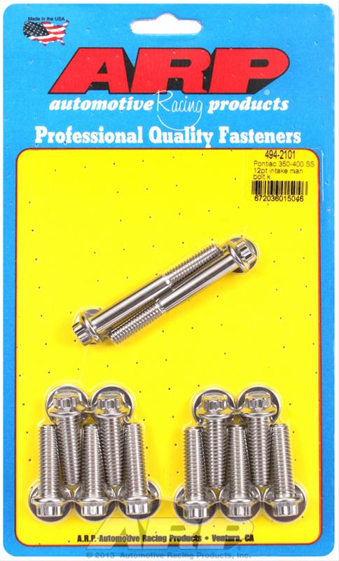 ARP Pontiac 350-400 SS 12pt Intake Manifold Bolt Kit
