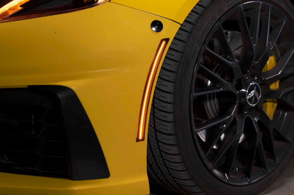 XB LED Side Markers: Corvette C7 (Front / Amber / Set)