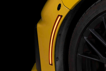 XB LED Side Markers: Corvette C7 (Front / Amber / Set)