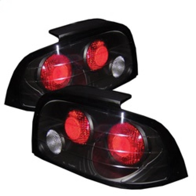 Spyder Ford Mustang 96-98 Euro Style Tail Lights Black ALT-YD-FM96-BK SPYDER