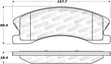 Load image into Gallery viewer, StopTech Premium Ceramic Brake Pads - 308.09450