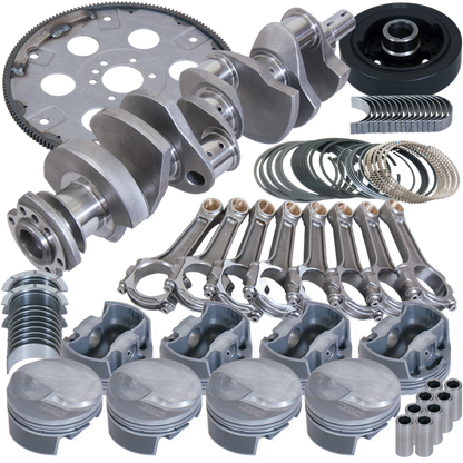 Eagle Chevy 454 4.250in Crank 6.385in I-Beam Rods -3cc Flat Top 4.320in Pistons Balanced Assembly