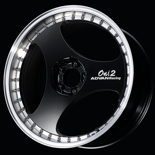 ADVAN Racing ONI2 Progressive 20x9.5 +25 5x112 Wheel - Machining & Racing Gloss Black - YAYP0J25MBF