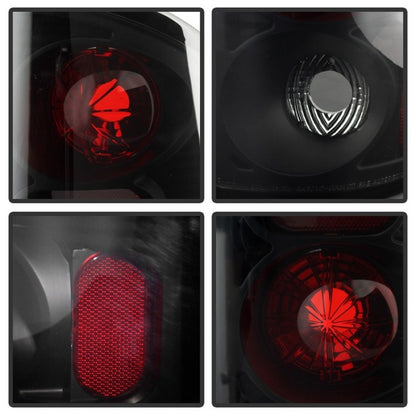 Spyder Dodge Ram 02-06 1500/Ram 2500/3500 03-06 Euro Style Tail Lights Black Smoke ALT-YD-DRAM02-BSM SPYDER