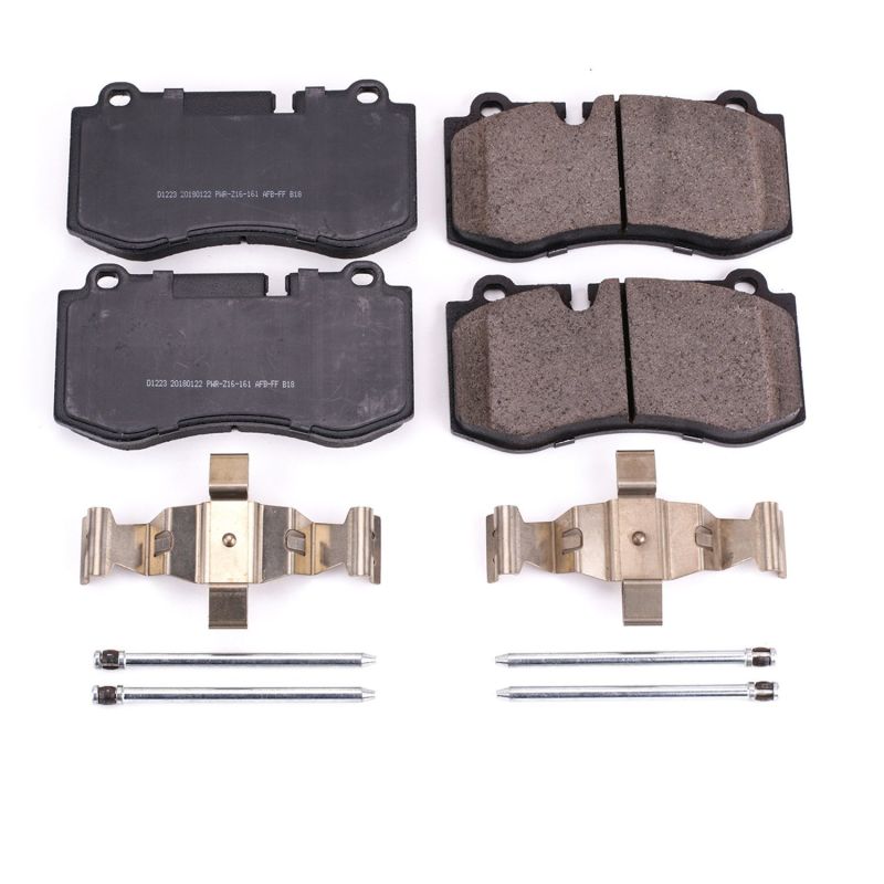 Power Stop 07-14 Mercedes-Benz CL550 Front Z17 Evolution Ceramic Brake Pads w/Hardware PowerStop
