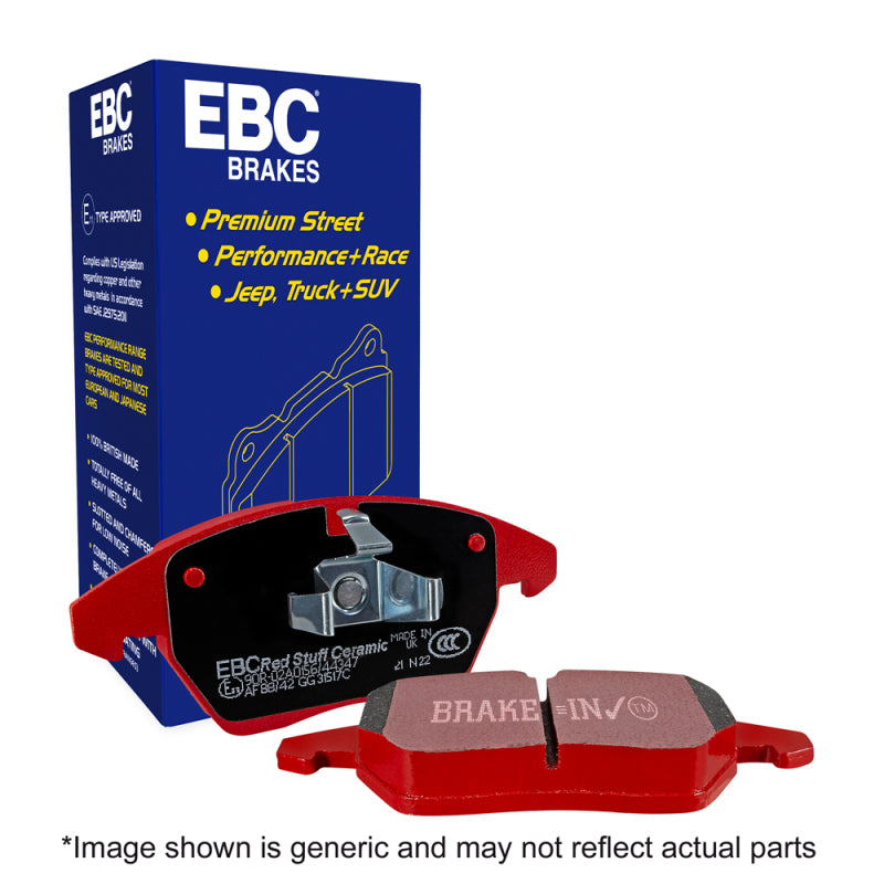EBC RedStuff Rear Brake Pads - DP33125C EBC