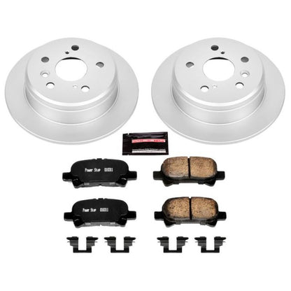 Power Stop 00-01 Toyota Camry Rear Z17 Evolution Geomet Coated Brake Kit PowerStop