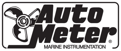 AutoMeter Marine Carbon Fiber 5in In-Dash Tachometer 0-8000 RPM 200797-40
