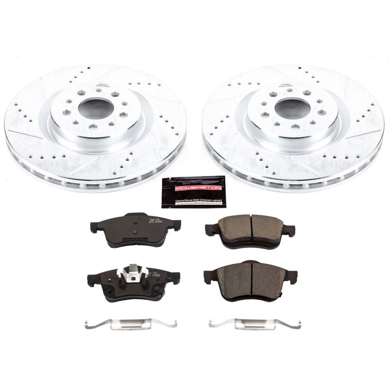 Power Stop 15-18 Ram ProMaster City Front Z23 Evolution Sport Brake Kit PowerStop