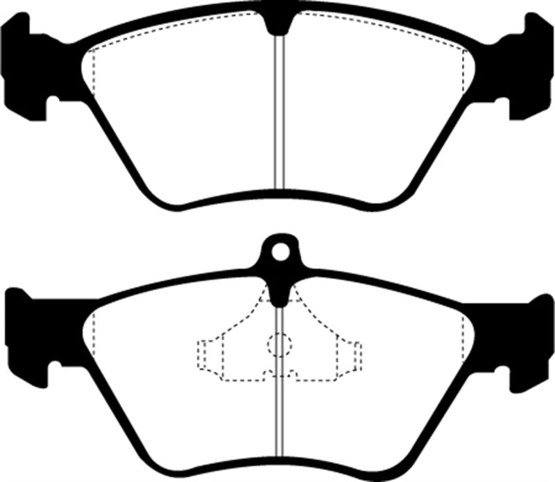 EBC YellowStuff Front Brake Pads - DP4976R EBC