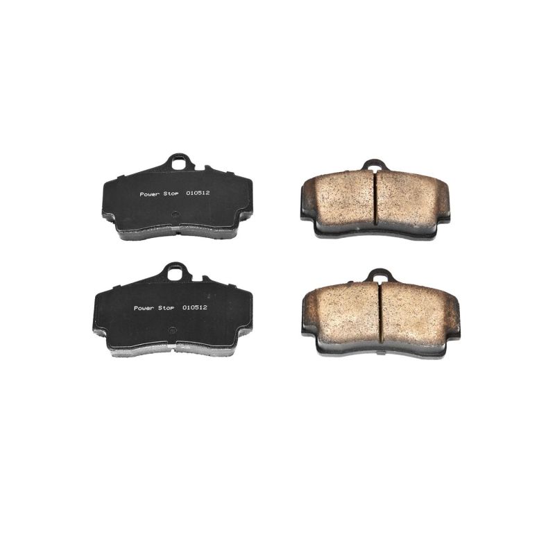 Power Stop 99-08 Porsche 911 Rear Z17 Evolution Ceramic Brake Pads w/Hardware PowerStop