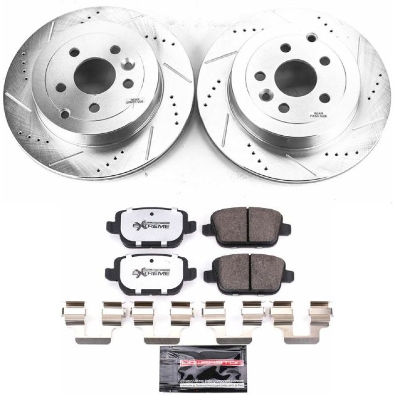 Power Stop 08-12 Land Rover LR2 Rear Z36 Truck & Tow Brake Kit PowerStop