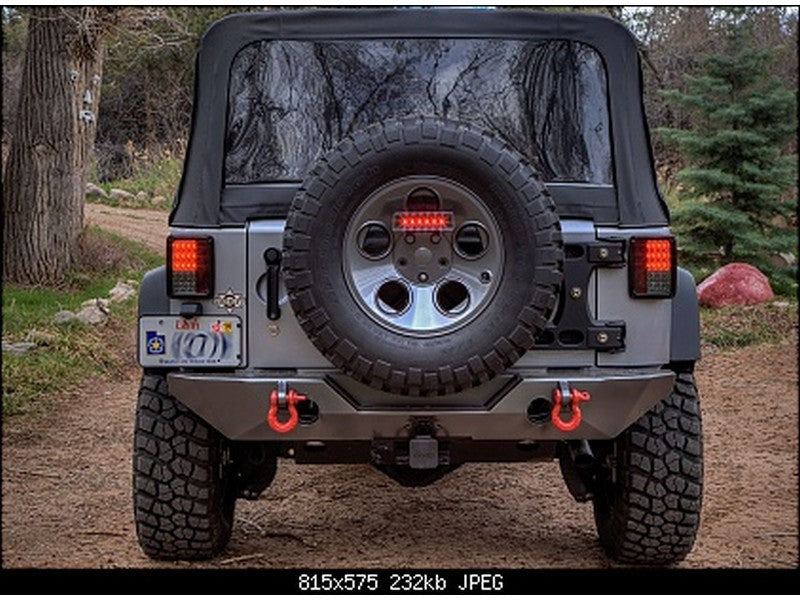 Spyder Jeep Wrangler 07-15 LED Tail Lights Smoke ALT-YD-JWA07-LED-SM SPYDER