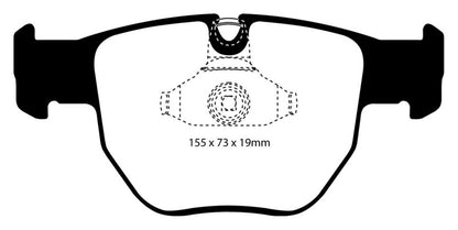 EBC YellowStuff Front Brake Pads - DP41463R EBC