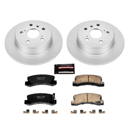 Power Stop 92-96 Lexus ES300 Rear Z17 Evolution Geomet Coated Brake Kit PowerStop