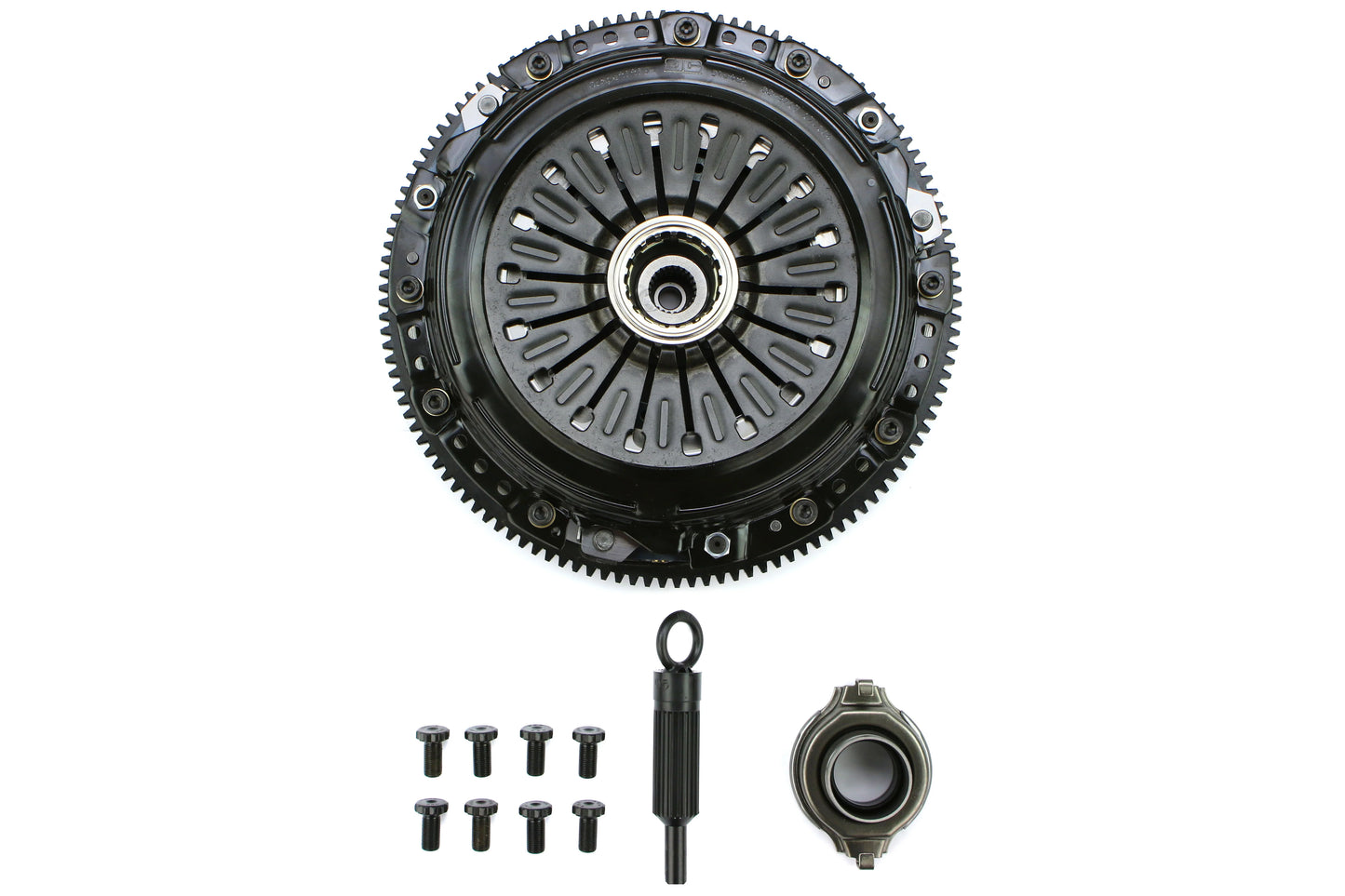 Competition Clutch Stage 1 Multi Plate Twin Organic Clutch Kit with Flywheel