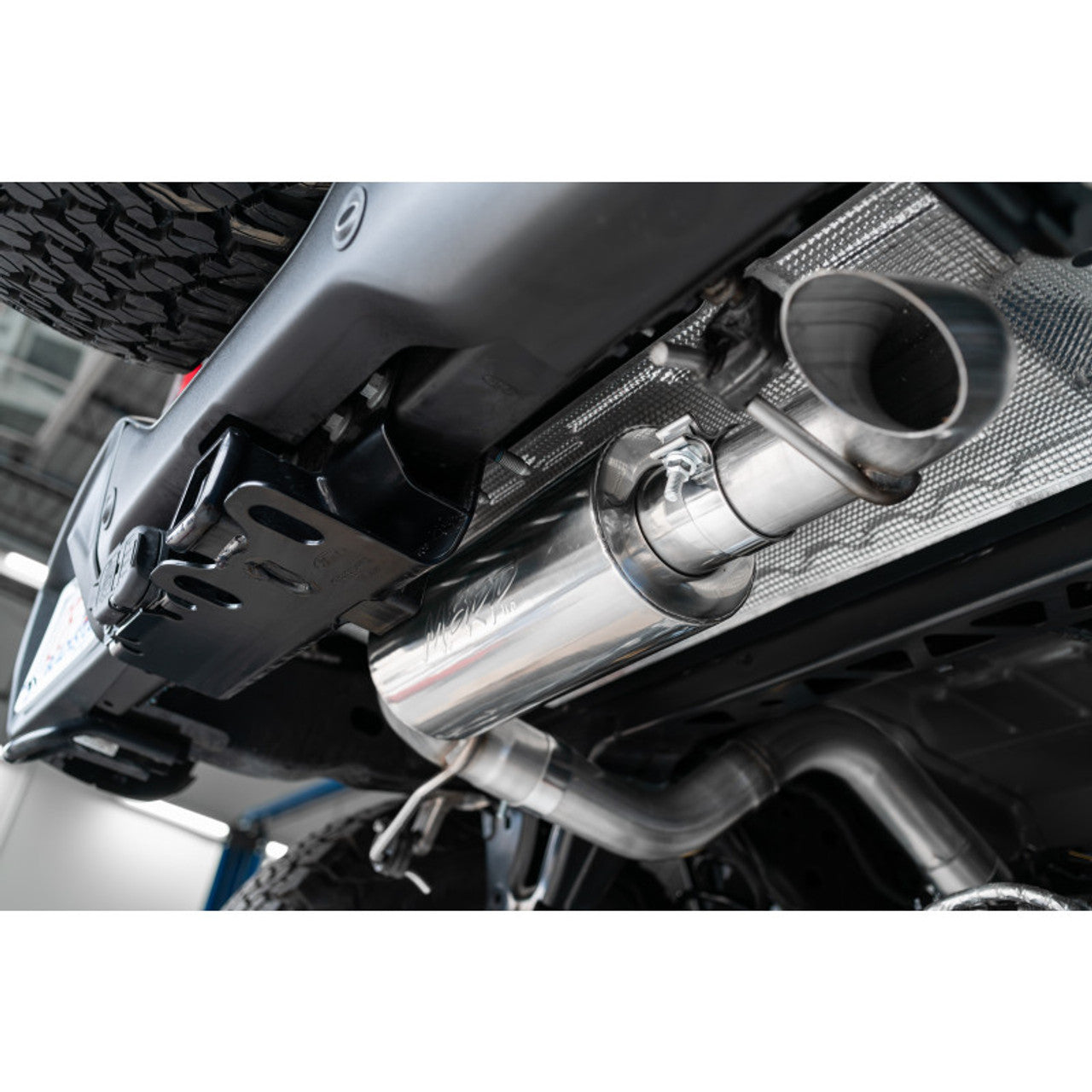 MBRP 2021-up Ford Bronco 2.3L/ 2.7L EcoBoost 3in CatBack Single Rear Exhaust (Street) - S5237304 MBRP