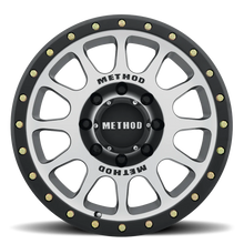 Load image into Gallery viewer, Method 305 NV MACHINED - MATTE BLACK LIP 17x8.5 / 5x5 / 0/4.75, 94 Hub Bore - MR30578550300