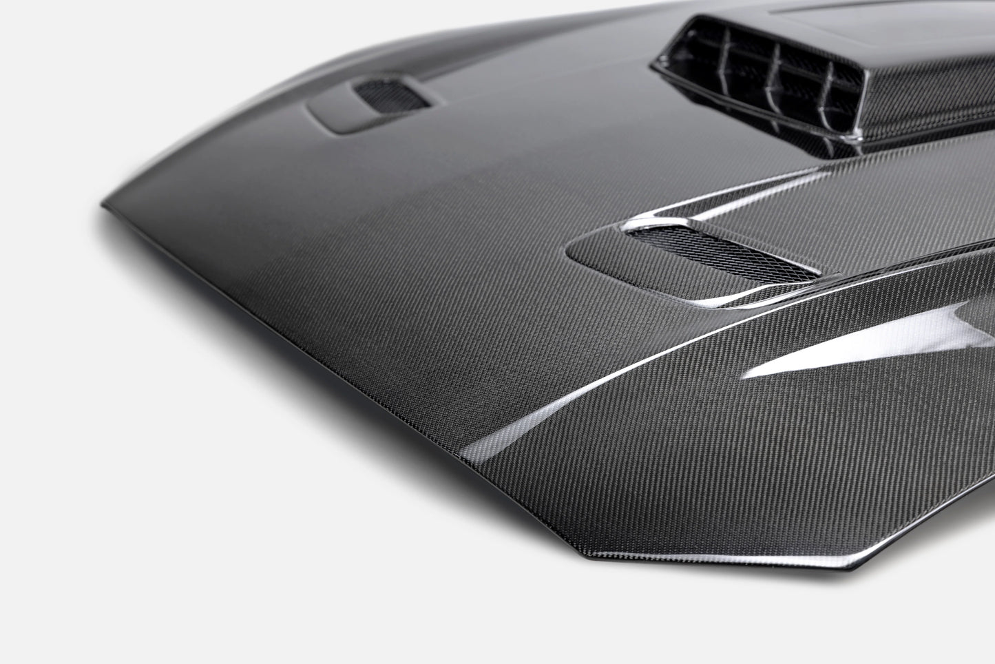 Anderson Composites 21-23 Ford Mustang Mach 1 SK Carbon Fiber Hood AC-HD21FDMUM1-SK-DS