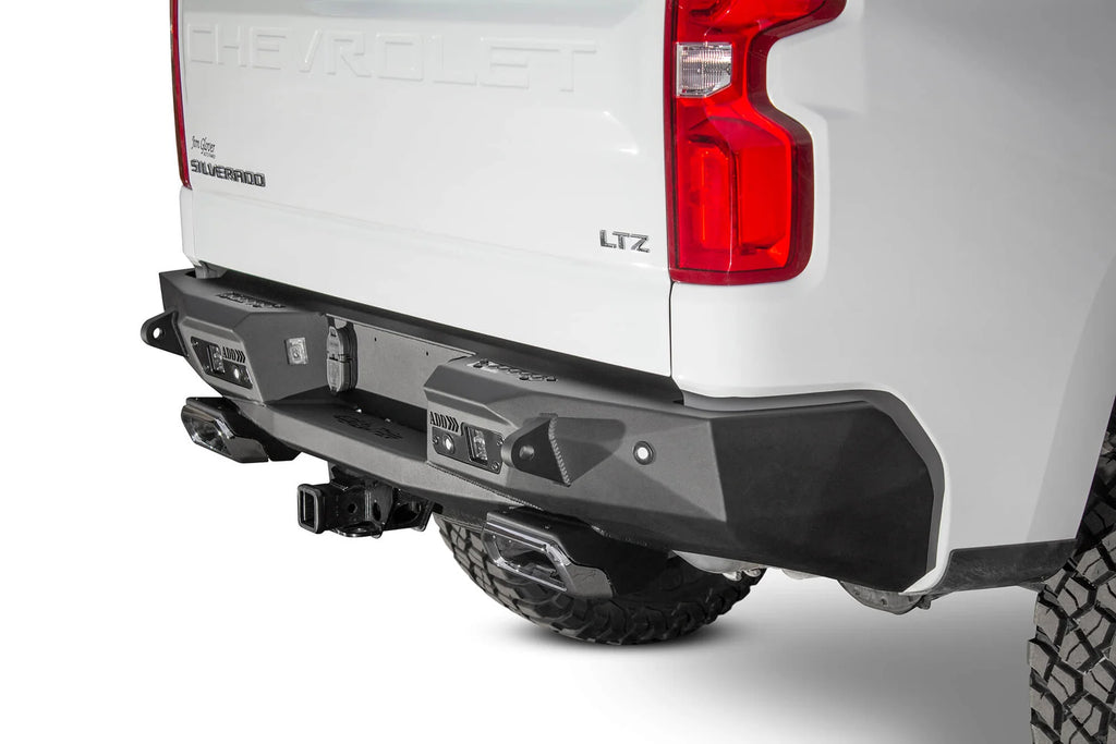 Addictive Desert Designs 2019-2021 Chevy/GMC 1500 Stealth Fighter Rear Bumper W/ Exhaust Tips - R441051280103