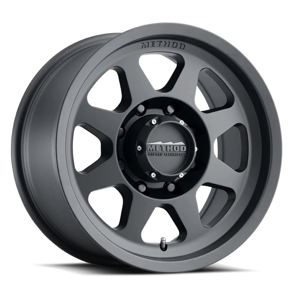 Method 701 MATTE BLACK 17x7.5 / 5x4.5 / +30-5.50, 73 Hub Bore - MR70177512530 Method Wheels