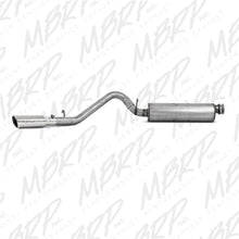 Load image into Gallery viewer, MBRP 2000-2006 Jeep Wrangler (JK) Inline-4 2.5L Inline-6 4.0L Cat Back Single Side - S5500AL