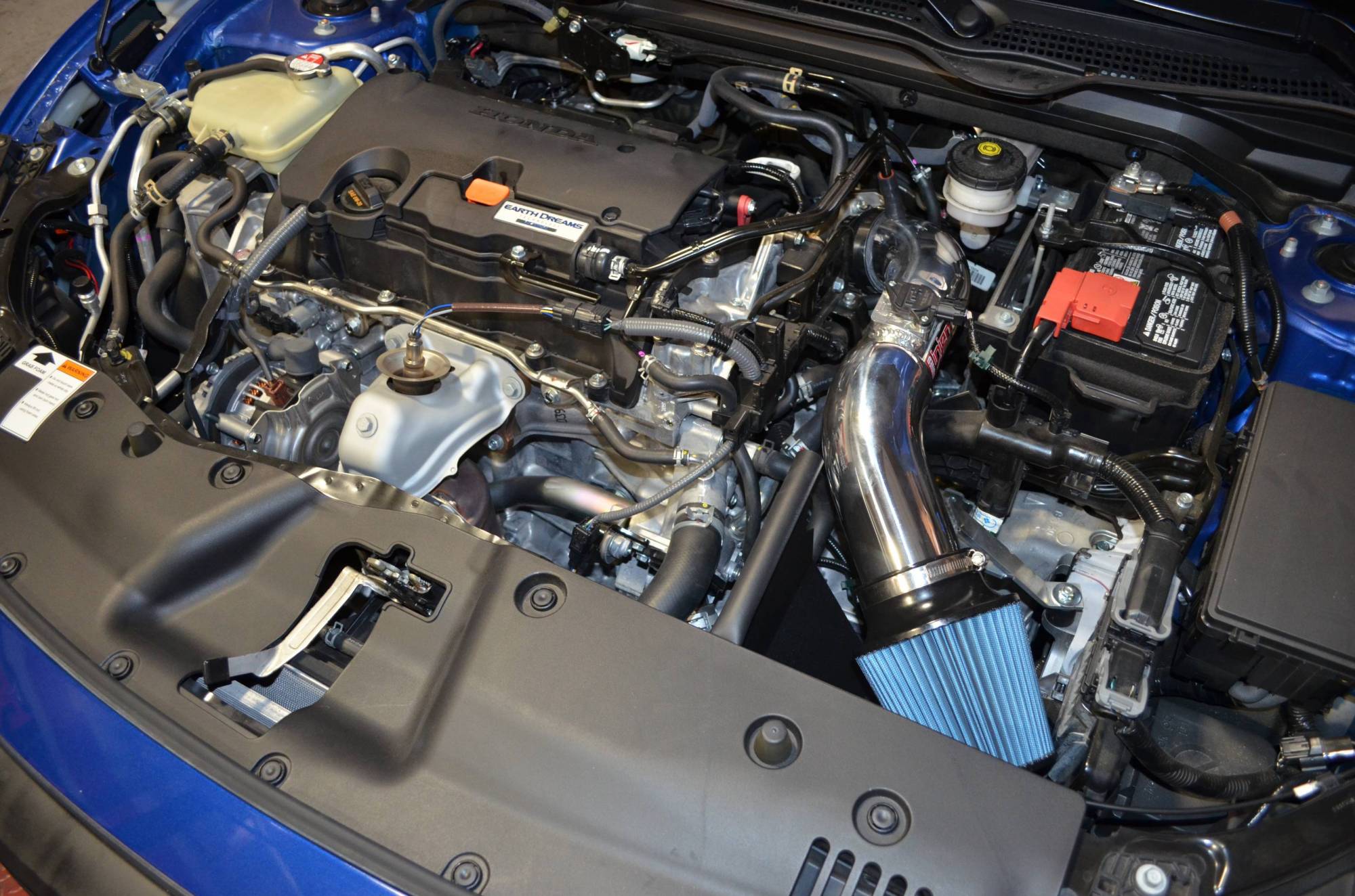 Injen 2016-2021 Honda Civic L4-2.0L Sp Short Ram Cold Air Intake System (Black)- SP1574BLK