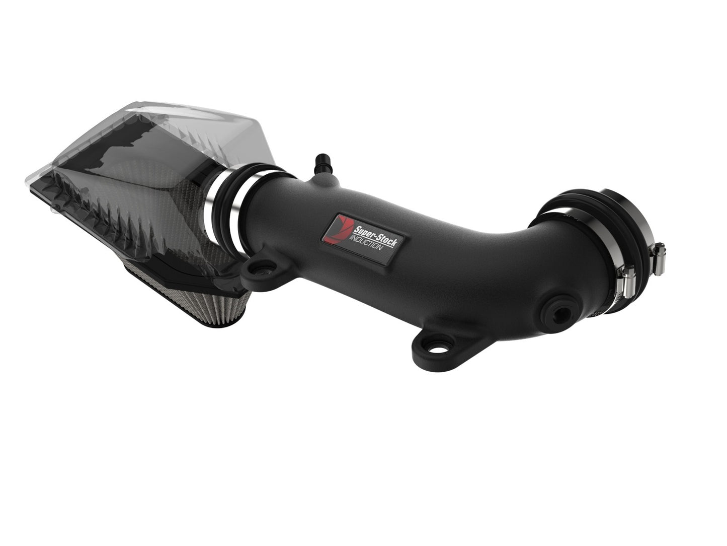 aFe Jeep Wrangler (JL) 18-23 V6-3.6L Super Stock Induction System® w/ Pro DRY S Filter - 55-10009D aFe