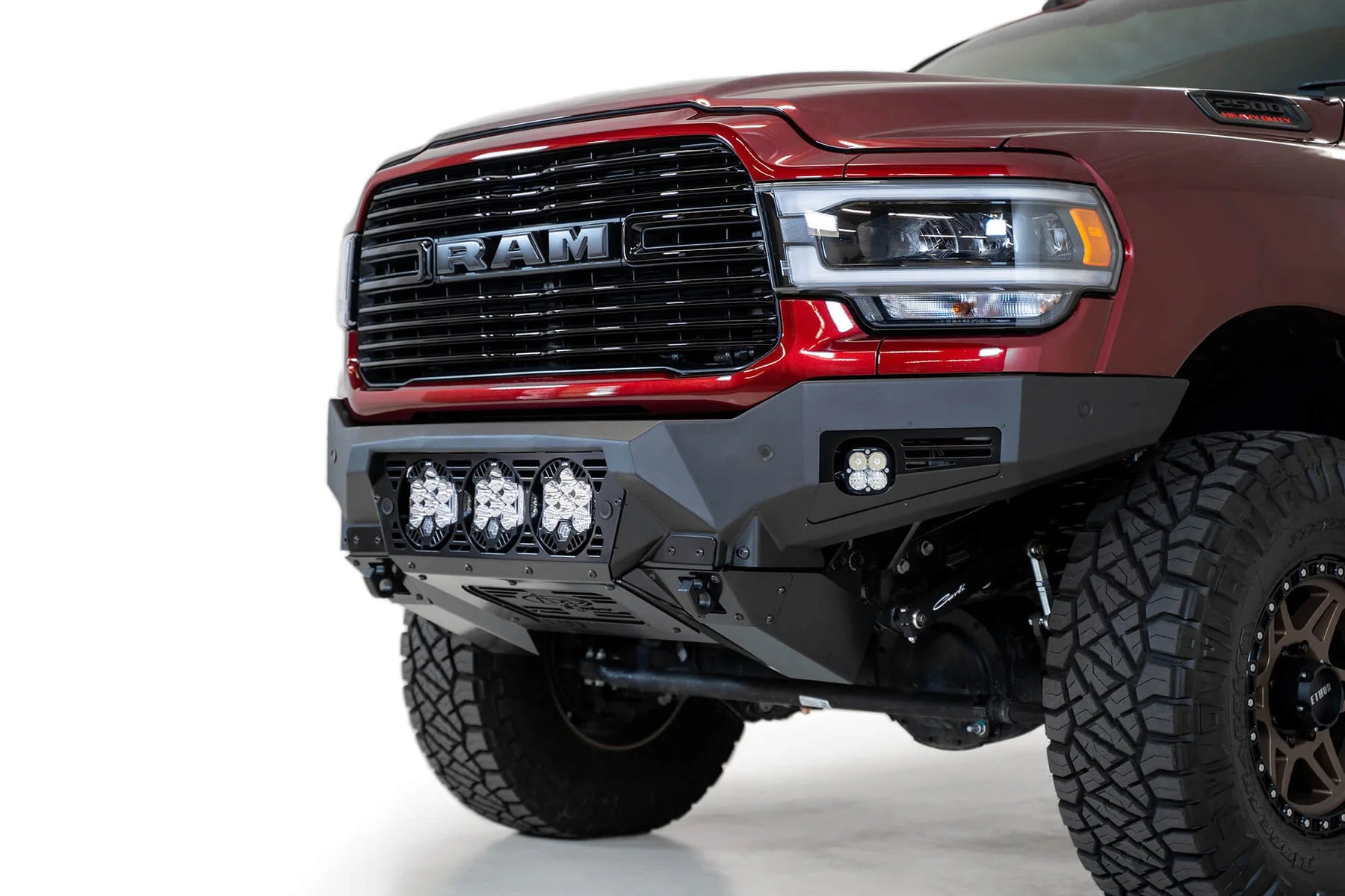 ADD 2019-2023 Ram 2500/3500 Bomber Front Bumper (Baja Designs) - F560014100103 Addictive Desert Designs