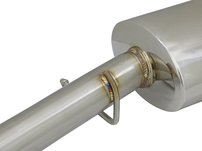 aFe MINI Cooper S (F56/57) 15-23 L4-2.0L (t) B46 MACH Force-Xp 2-1/2 IN 304 Stainless Steel Cat-Back Exhaust System - 49-36331-B aFe
