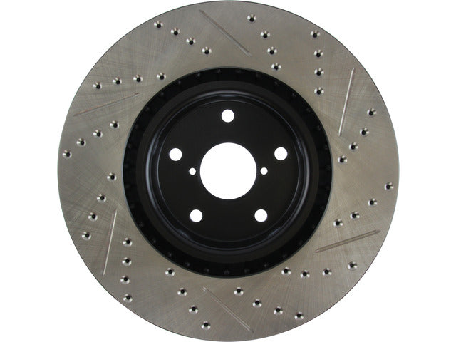 StopTech Slot/Drill Front Right Brake Rotor, Impreza, WRX STI - 127.47022R Stoptech