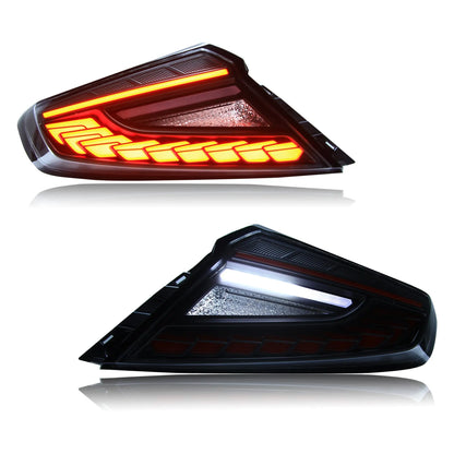 OLM Phantom-Spec LED Taillights Clear Red for 2022-2026 Subaru WRX - OLME.47005.1-CR