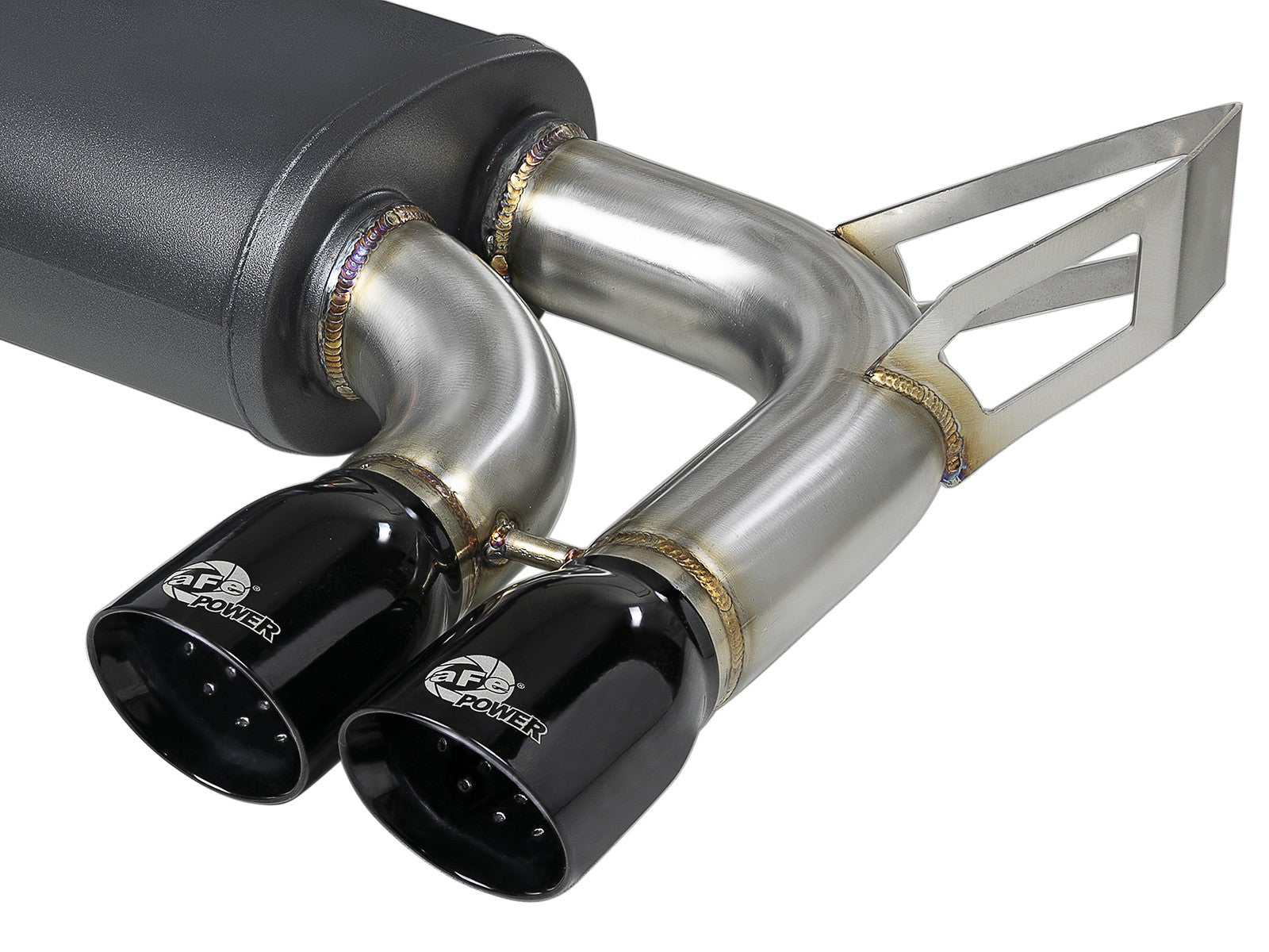 aFe BMW M3 (E46) 01-06 L6-3.2L S54 MACH Force-Xp 2-1/2" 304 Stainless Steel Cat-Back Exhaust System - 49-36344-B aFe