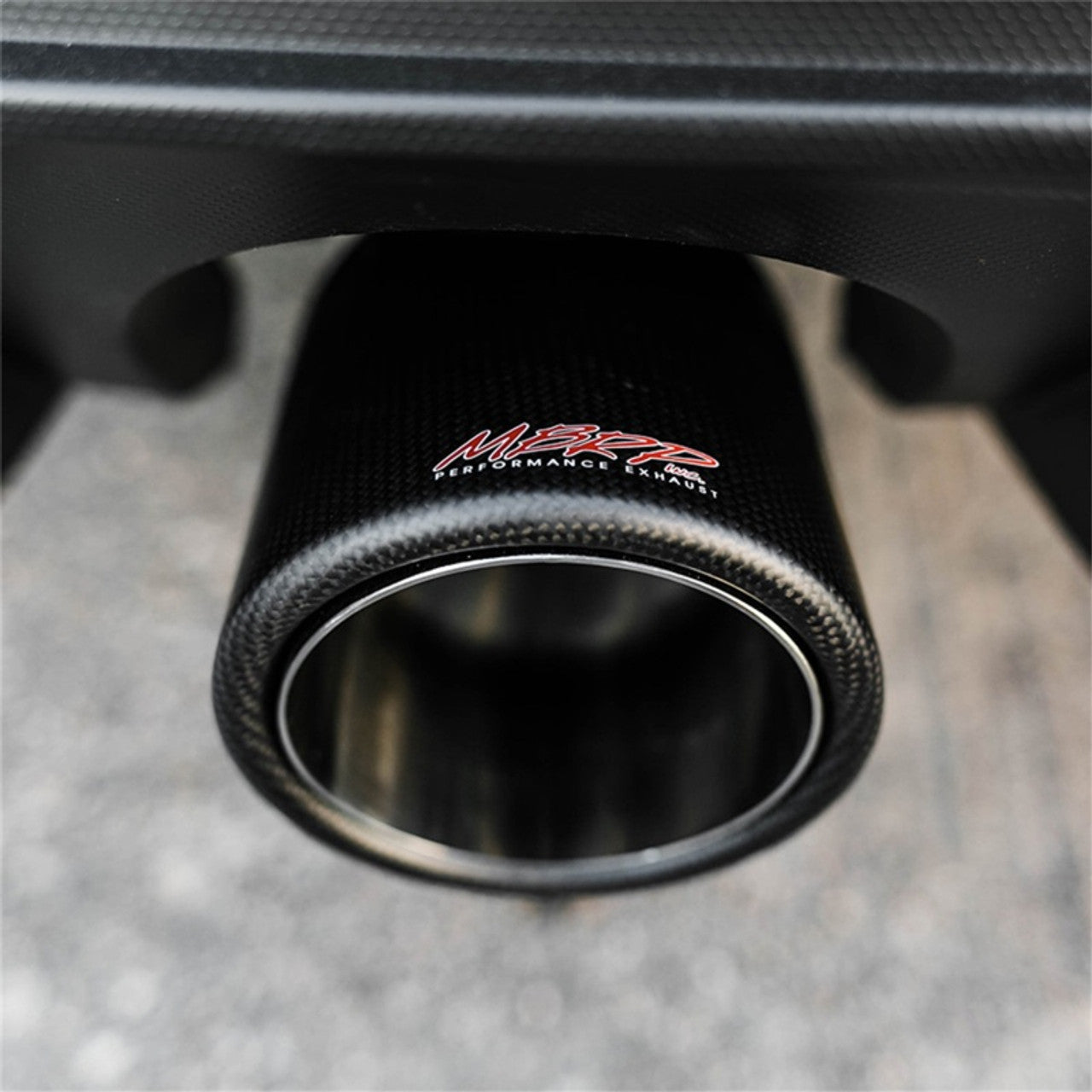 MBRP Universal Carbon Fiber Tip 4in OD/3in Inlet/7.7in L - T5122CF