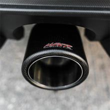 Load image into Gallery viewer, MBRP Universal Carbon Fiber Tip 4in OD/3in Inlet/7.7in L - T5122CF