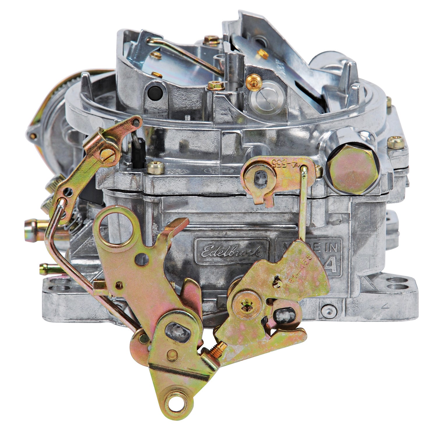 Edelbrock AVS2 Carburetor 500 CFM With Electric Choke, Satin Finish (Non-EGR) - 1901 Edelbrock