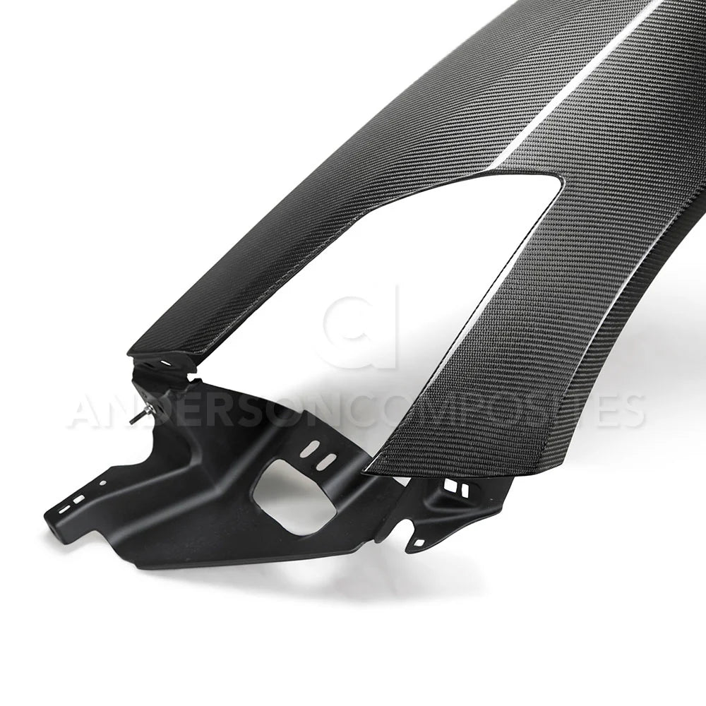 Anderson Composites 2014 - 2019 Corvette C7 Stingray Carbon Fiber Fenders (Pair) - AC-FF14CHC7-OE