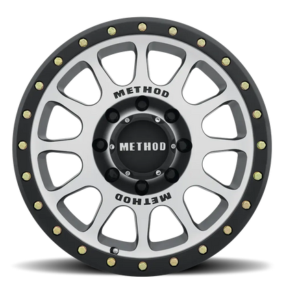 Method 305 NV MACHINED - MATTE BLACK LIP 17x8.5 / 8x170 / 0/4.75, 130.81 Hub Bore - MR30578587300 Method Wheels