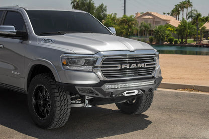 Addictive Desert Designs 2019-2023 Ram 1500 Stealth Fighter Front Bumper - F551422770103 Addictive Desert Designs