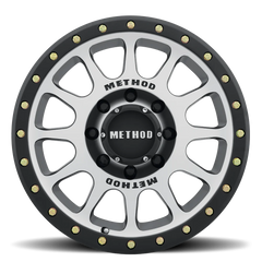 Method 305 NV MACHINED - MATTE BLACK LIP 17x8.5 / 5x5.5  0/4.75, 108 Hub Bore - MR30578555300