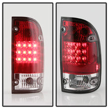 Load image into Gallery viewer, Spyder Toyota Tacoma 95-00 LED Tail Lights Red Clear ALT-YD-TT95-LED-RC