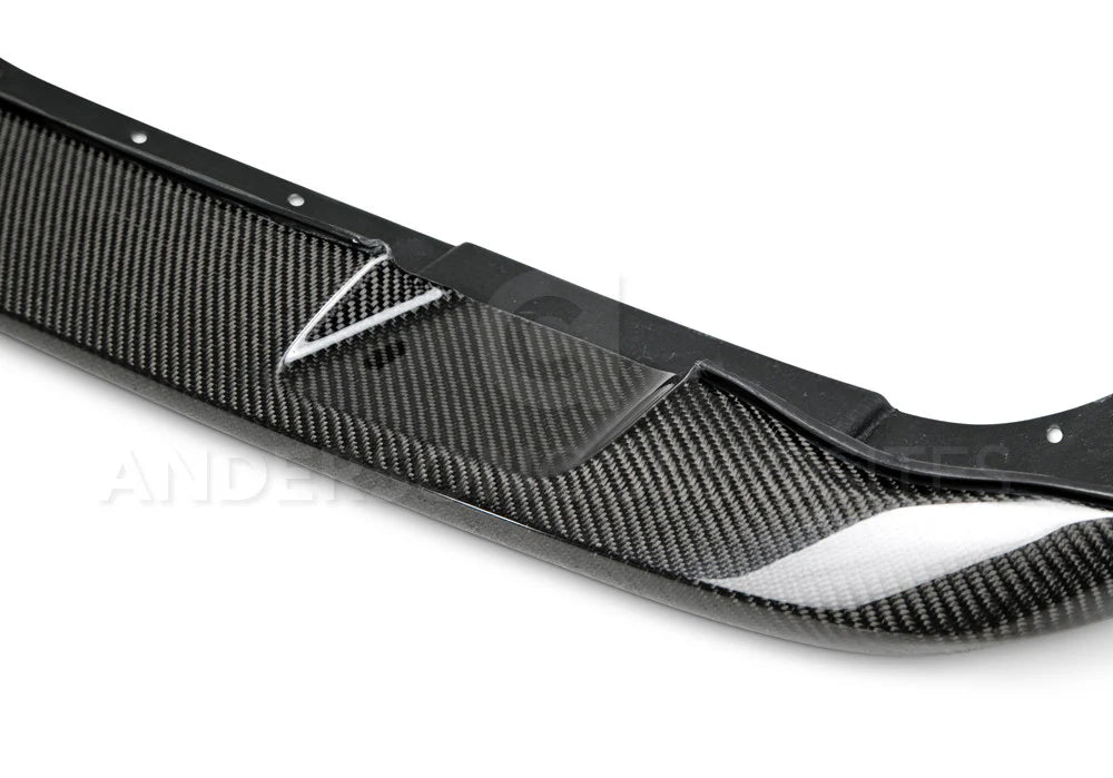 Anderson Composites 08-10 SRT8 Style Challenger Carbon Fiber Front Spoiler - AC-FL0910DGCH-OE