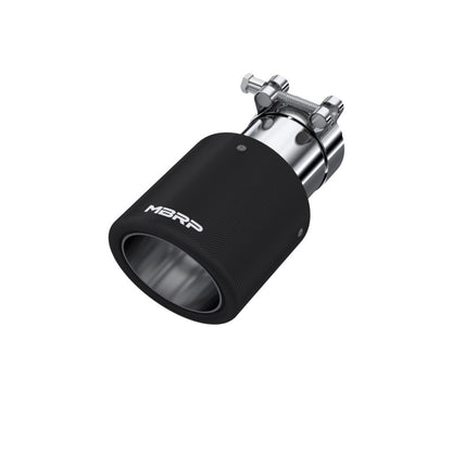 MBRP Universal Carbon Fiber Tip 4in OD / 2.5in Inlet / 7.7in L - T5123CF MBRP
