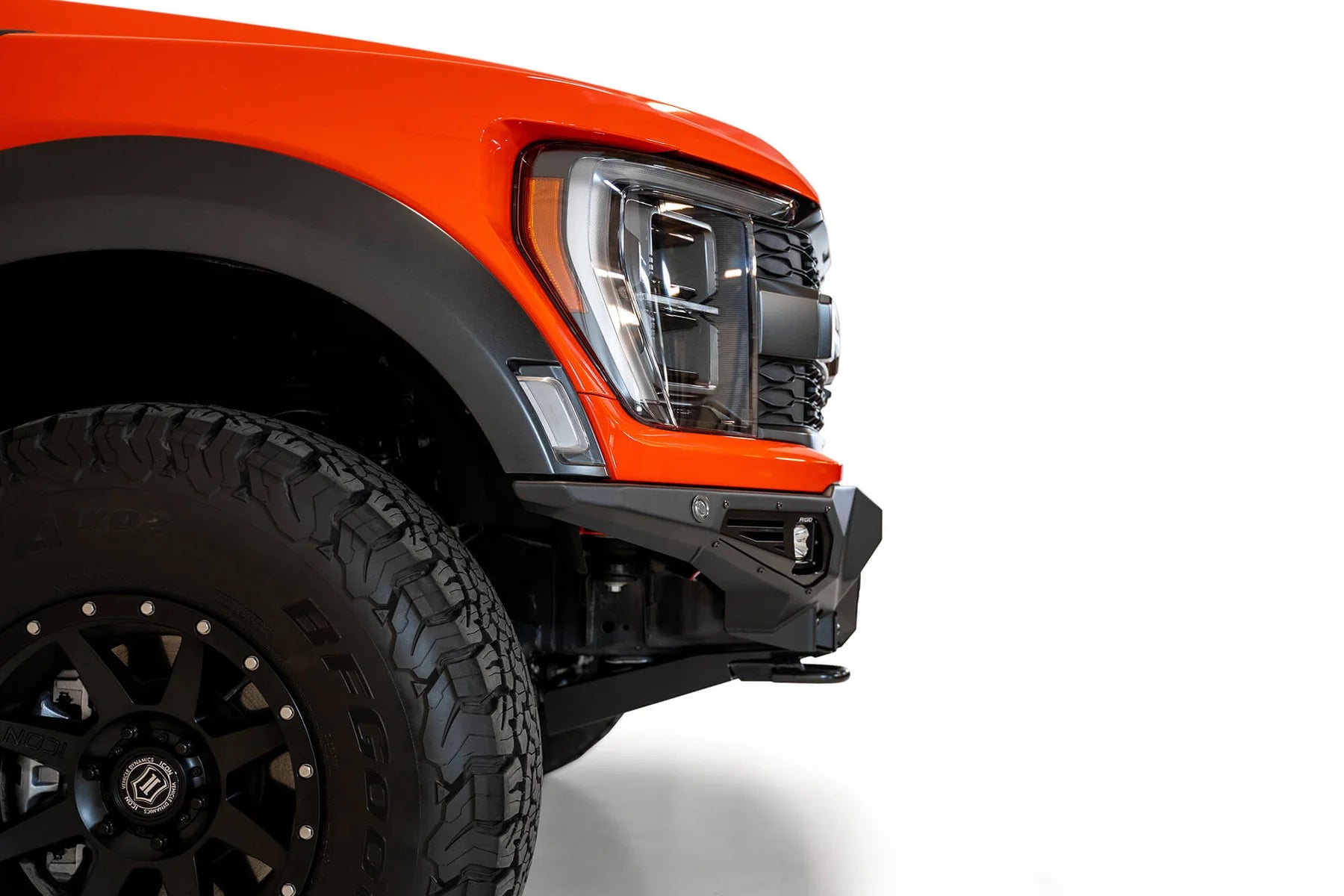 Addictive Desert Designs 2021-2023 Ford F-150 Raptor/Raptor R Bomber Front Bumper (Rigid) - F210014110103 Addictive Desert Designs