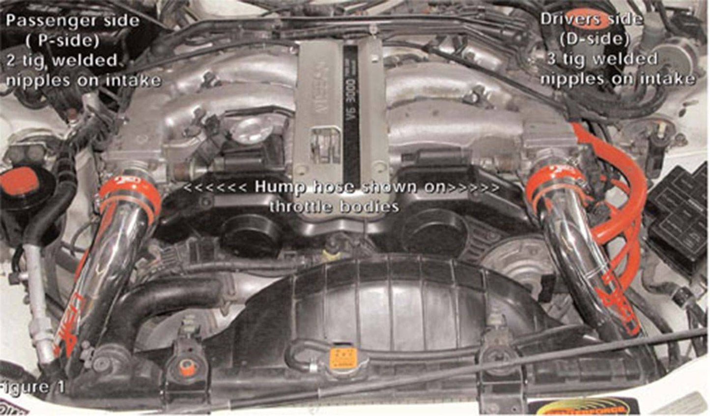 Injen 1990-1996 Nissan 300z V6-3.0l Is Short Ram Cold Air Intake System (Polished)- IS1980P Injen